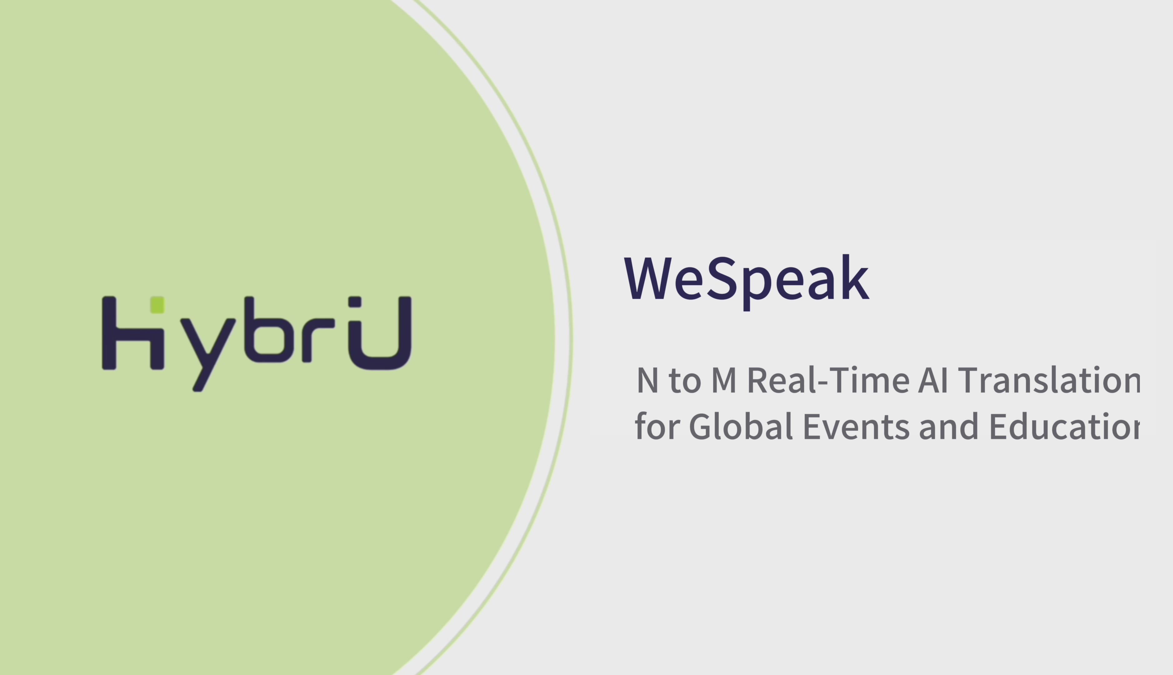 WeSpeak